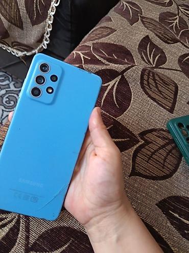 telefonlar a52: Samsung Galaxy A52, rəng - Mavi, Barmaq izi — 3