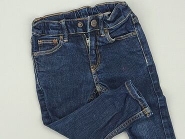 guess jeans skinny: Spodnie jeansowe, 12-18 m, stan - Dobry