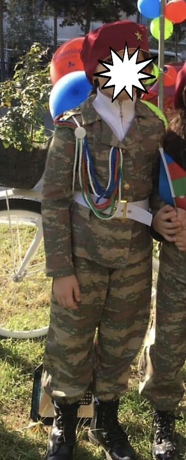 batinka hərbi: Uşaq üçün hərbi-temalı geyim dəsti Tərkibi:8-9 yash - Kamuflyaj — 1