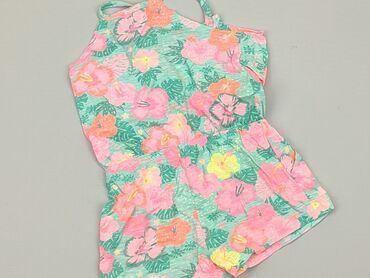 modne sukienki w kwiaty: Overalls 4-5 years, 104-110 cm, condition - Very good