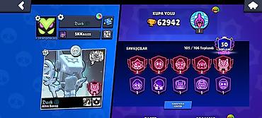 Спорт и хобби: Brawl Stars oyun hesabı – yüksək irəliləyiş və nadir kolleksiya - — 1