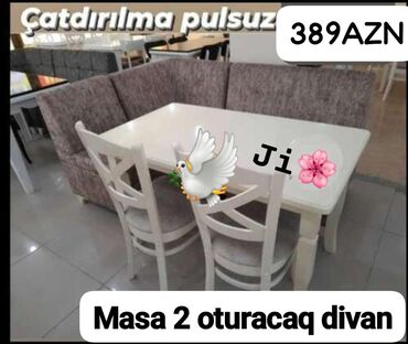 transformer masalar: Kuxna ücün masa divan desdi