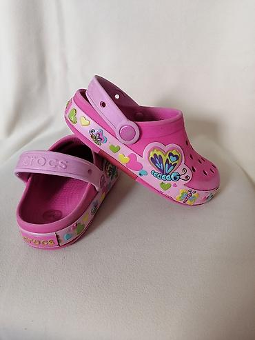 Papuče: CROCS - C13 sandale za devojcice, dvobroj, odgovara velicini 30-31 — 1