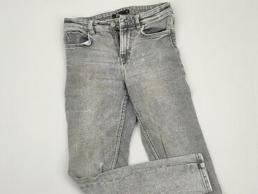 spódnice jeansowe szara: Джинси, S, стан - Хороший