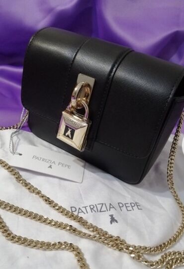 Torbe: Patrizia Pepe torbica ORIGINAL | Prava prirodna koža | PATRIZIA PEPE