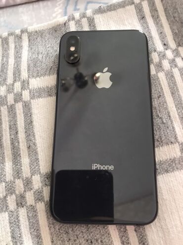 бу холодильник в бишкеке: IPhone X, Черный