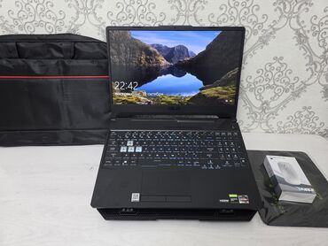 купить ноутбук игровой бу: Ноутбук, Asus, 16 ГБ ОЭТ, AMD Ryzen 5, 15.6 ", Колдонулган, Оюндар үчүн, эс тутум NVMe SSD