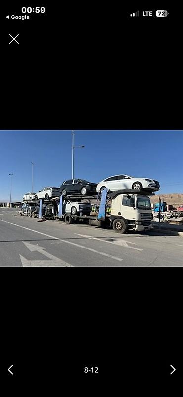 Прицеп, DAF, Сar carrier trailer, 9 т, Б/у at lalafo.kg Прицеп, DAF, Сar carrier trailer, 9 т, Б/у