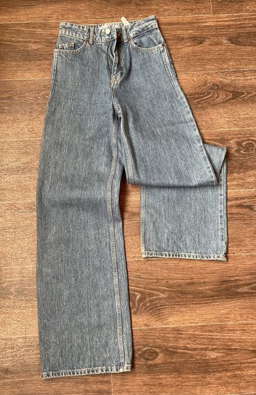 джинсы zara оптом: Джинсы и брюки, цвет - Синий, Новый