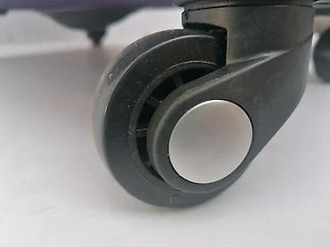 Putni koferi i torbe: Reddy Wenge kofer na točkiće – tekstilni, tamnoljubičaste boje — 6