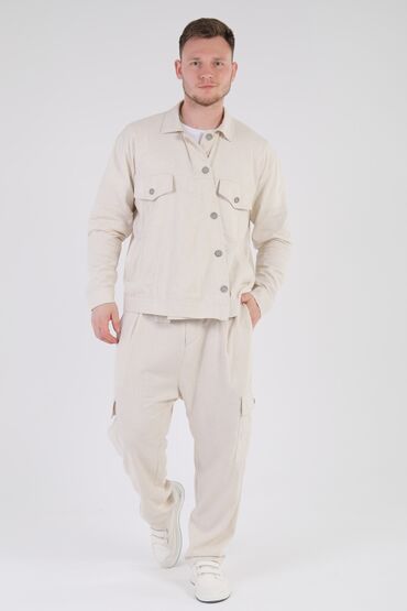 джинсовый пиджак мужской: Костюм S (EU 36), M (EU 38), L (EU 40)