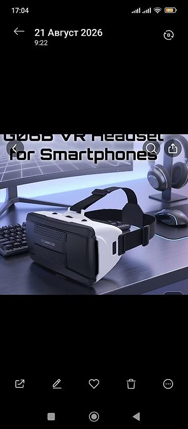 vr eynəklər: VR SHINECON G06B – smartfonlar üçün VR eynəyi video oyunlar ve — 2
