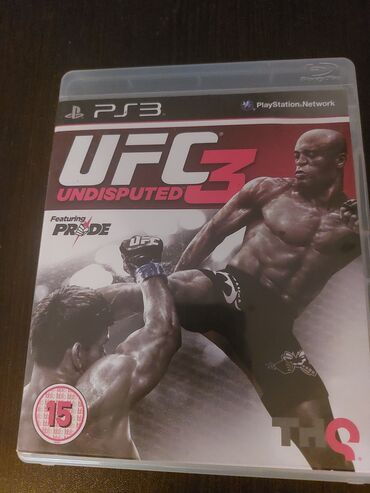 PlayStation 3 konsolu üçün UFC3,MMA,GRAN TURISMO,RAYMAN ORİGİNS və