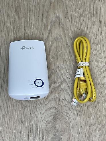 купить адсл модем: TP-Link Wi‑Fi siqnal gücləndirici (range extender) + Ethernet kabeli — 1