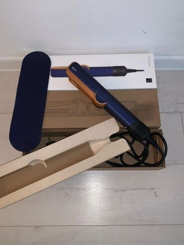 паровой утюг лаура стар: Выпрямитель для волос Dyson Airstrait (цвет синий/медный) - Прямое