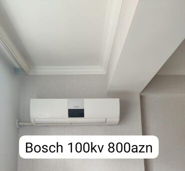 islenmis kondisenerler: Кондиционер Bosch, Б/у, 85-90 м², Сплит-система, Нет кредита, Платная установка