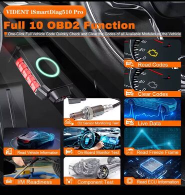 Alati za automobile: Novo - Vident iSmartDiag510 Pro Bluetooth 28+ Full OBD2 Novo - Vident — 18