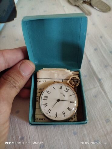 bahali saatlar: Cib Mexaniki Əntiq saat Raketa, 1991 il, Qızıl