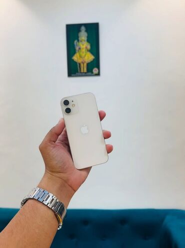 i̇phon 12: IPhone 12, 128 GB, Ağ, Zəmanət, Kredit, Barmaq izi