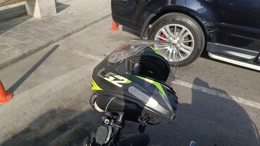 moto bak: LS2 kask satiram,XL razmer,60m interkom ustunde,yaxwi vesyetde,qezasi