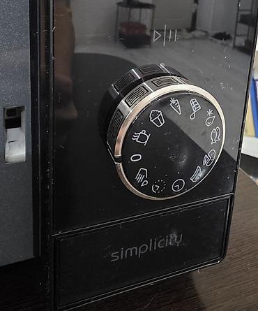 Gorenje Simplicity mikrodalğalı soba - Rəng: tam şüşə qara ön panel
