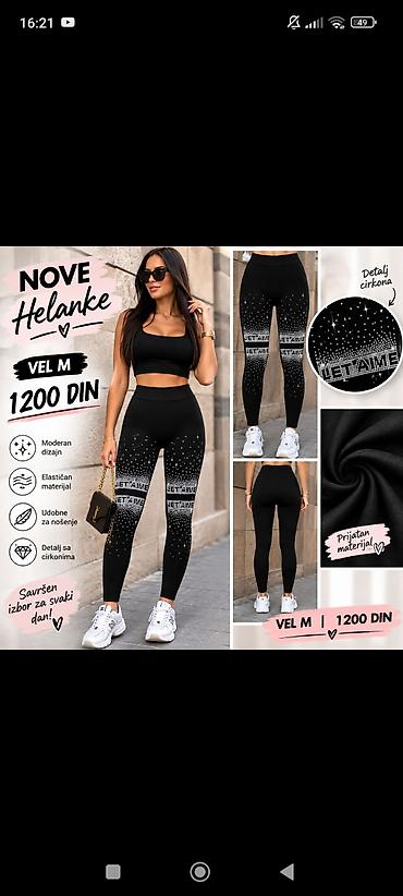 helanke sinsay: Nove helanke – veličina M - Moderan dizajn sa sitnim sjajnim — 1