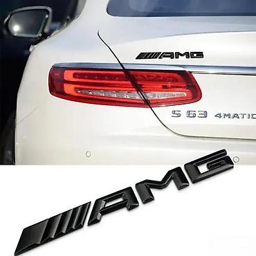 startno oruzje: Amg znak natpis za gepek - metalni. Samolepljiv znak Mercedes AMG. ✨ — 3
