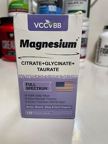 magnezium tabletka: Maqnesium kompeksleri.Mehsullar Amerika istehsalidir — 6