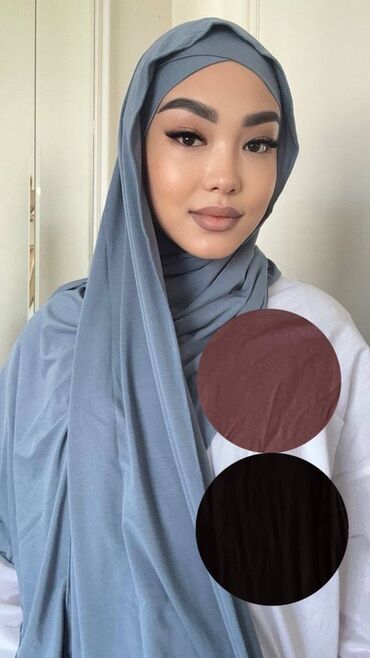 хиджаб для детей: Платок, Лето, Однотонный