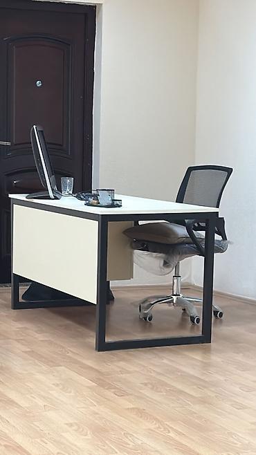 ofis stol: Masa və ofis kreslosu dəsti - Dizayn: Minimalist, L‑şəkilli olmayan — 1