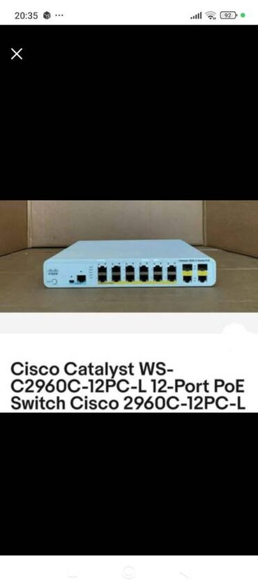 Modemlər və şəbəkə avadanlıqları: Hər növ Sviç və Gateway çox sayda çox ucuz qiymətə İdeal vəziyyətdə — 3