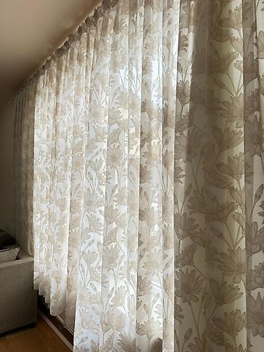 Тюли: Воздушные тюлевые шторы с вышивкой - Материал: легкий полупрозрачный — 12