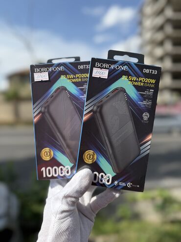 аккумуляторы ups: Внешний аккумулятор Power Bank Borofone DBT33 10000 mAh Стильный и