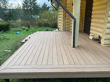 Доски: Террасная доска из ДПК .Поставка и монтаж террасной доски ДПК — 11