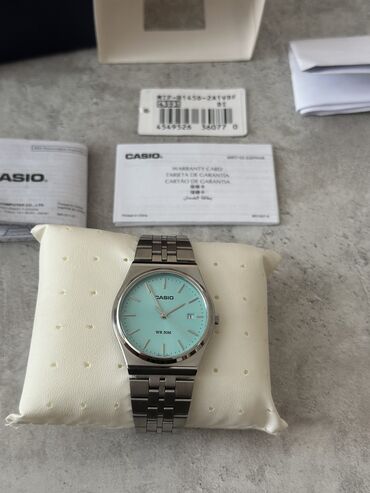 Аксессуарлар: Классикалык сааттар саат, Casio, Асыл нуска, Эркектердики, Жаңы