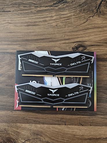 ssd 2: Оперативная память (RAM) для ПК, Б/у, T-Force, 32 ГБ, DDR5, 6400 МГц — 2