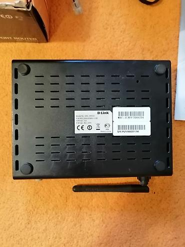 wifi modem: D‑Link DSL‑2640U – Wireless G ADSL2+ 4‑port router Xüsusiyyətlər: - — 5