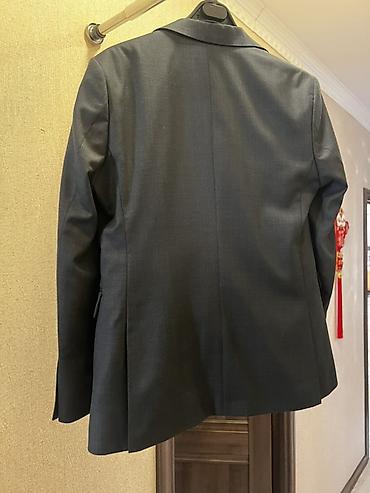 жилетку: Мужской костюм, M, Massimo Dutti, Новый, цвет - Серый, Самовывоз — 3