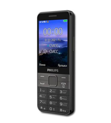 Philips: Сотовый телефон Philips E590 Xenium Dark Grey