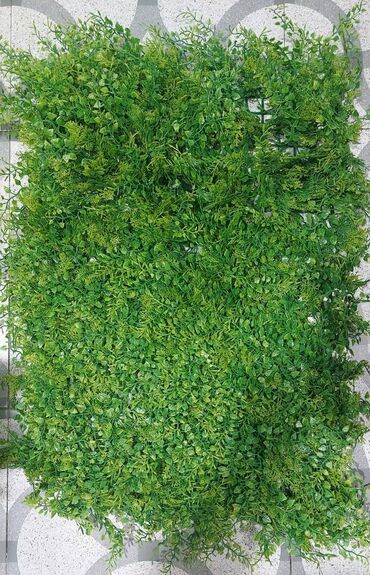 Digər ev dekoru: Yaşıl süni dekorativ ötüklər,güllər,yarpaqlar,ağaclar. Yaşıl dekorativ — 7