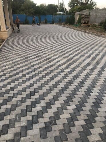 Брусчатка кирпич: Брусчатка кирпич, Дорожная, Бетонная, Прессованная, Новый, Укладка, Гарантия, Бесплатный выезд — 5
