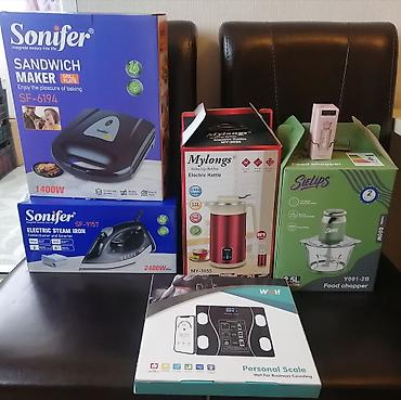 teflon: Mətbəx və ev üçün elektrikli cihazlar dəsti - Sonifer SF-6194 — 2