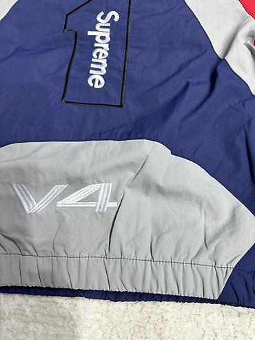 Толстовки: Мужская толстовка, M, L, XL, Supreme, Новый, цвет - Красный, Платная доставка — 7