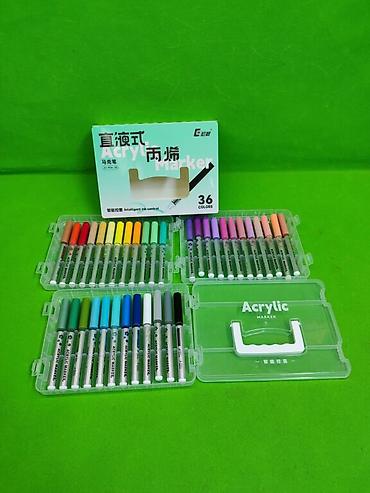 Другие товары для детей: Маркеры акриловые комплект для рисования и творчества детей🟡🟠 — 1
