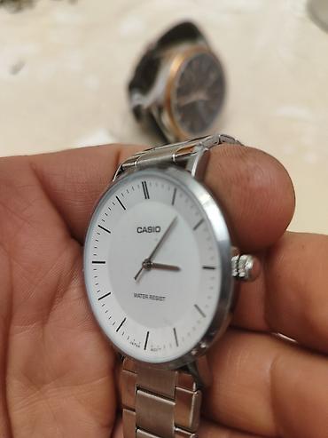 gumus saat: Yeni, Qol saatı, Casio, rəng - Gümüşü — 1