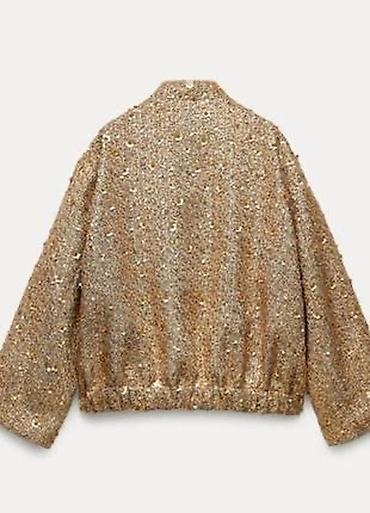 pull bear: Бомбер, Осень-весна, Оверсайз, S — 6