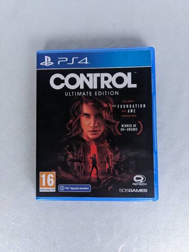 Видеоигры и приставки: Продам диск с игрой на PS4 в идеальном состоянии. Control Ultimate