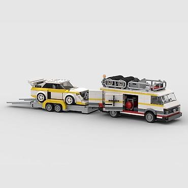 gitare cene: 🚛 Audi Sport Quattro Transporter — Posterium Posterium Audi Sport — 1