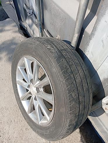 sonata y20: Литой диск Hyundai с шиной Hankook - Оригинальный литой диск Hyundai — 3