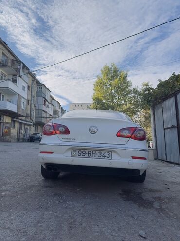 Volkswagen: Tecili!!! Volkswagen CC, ağ kuzov və açıq rəngli-süet/deri — 20